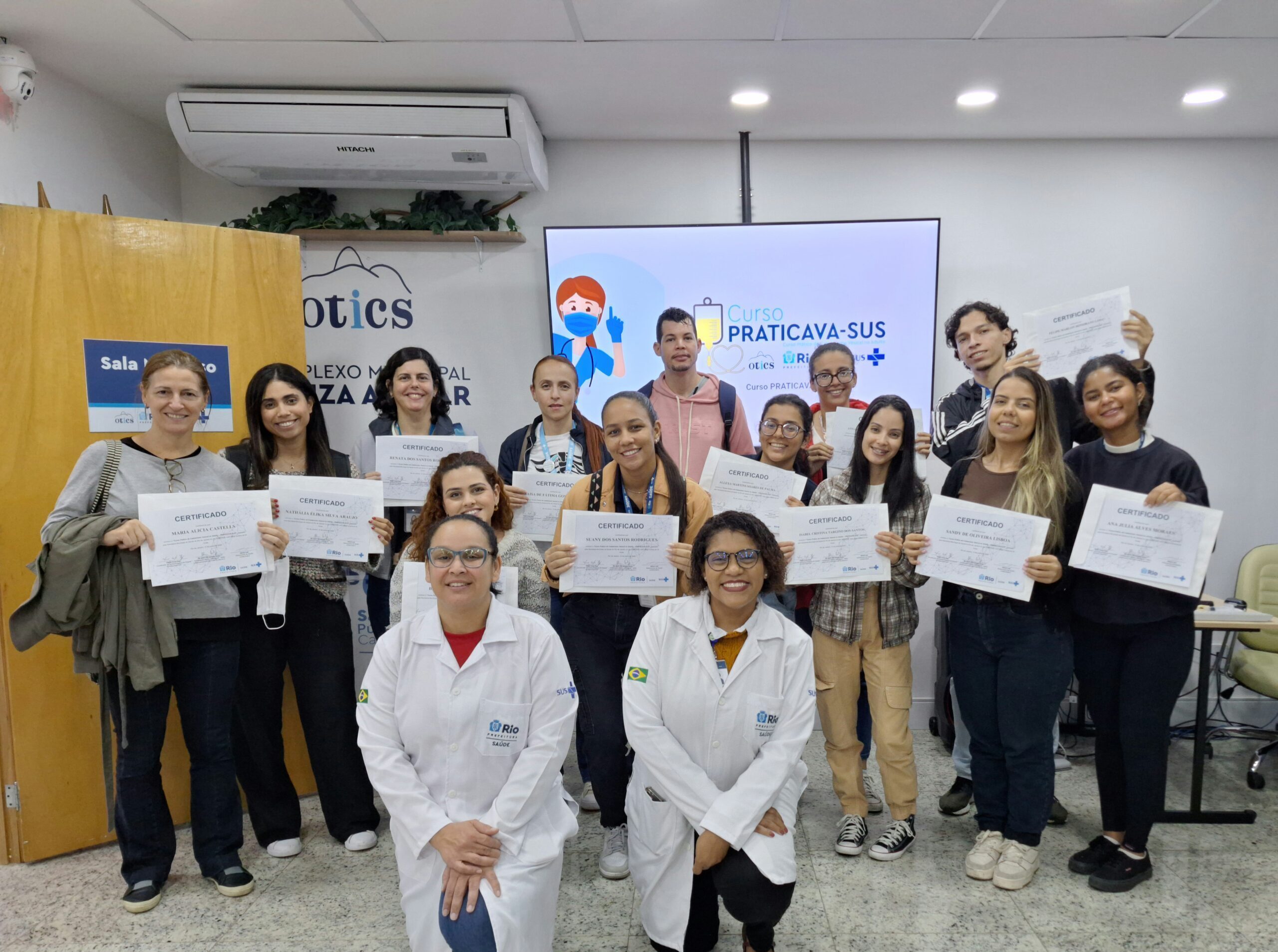 5ª Turma do Curso Prático de Cateterismo Vesical no Adulto (PRATICAVA-SUS) no Hospital Souza Aguiar