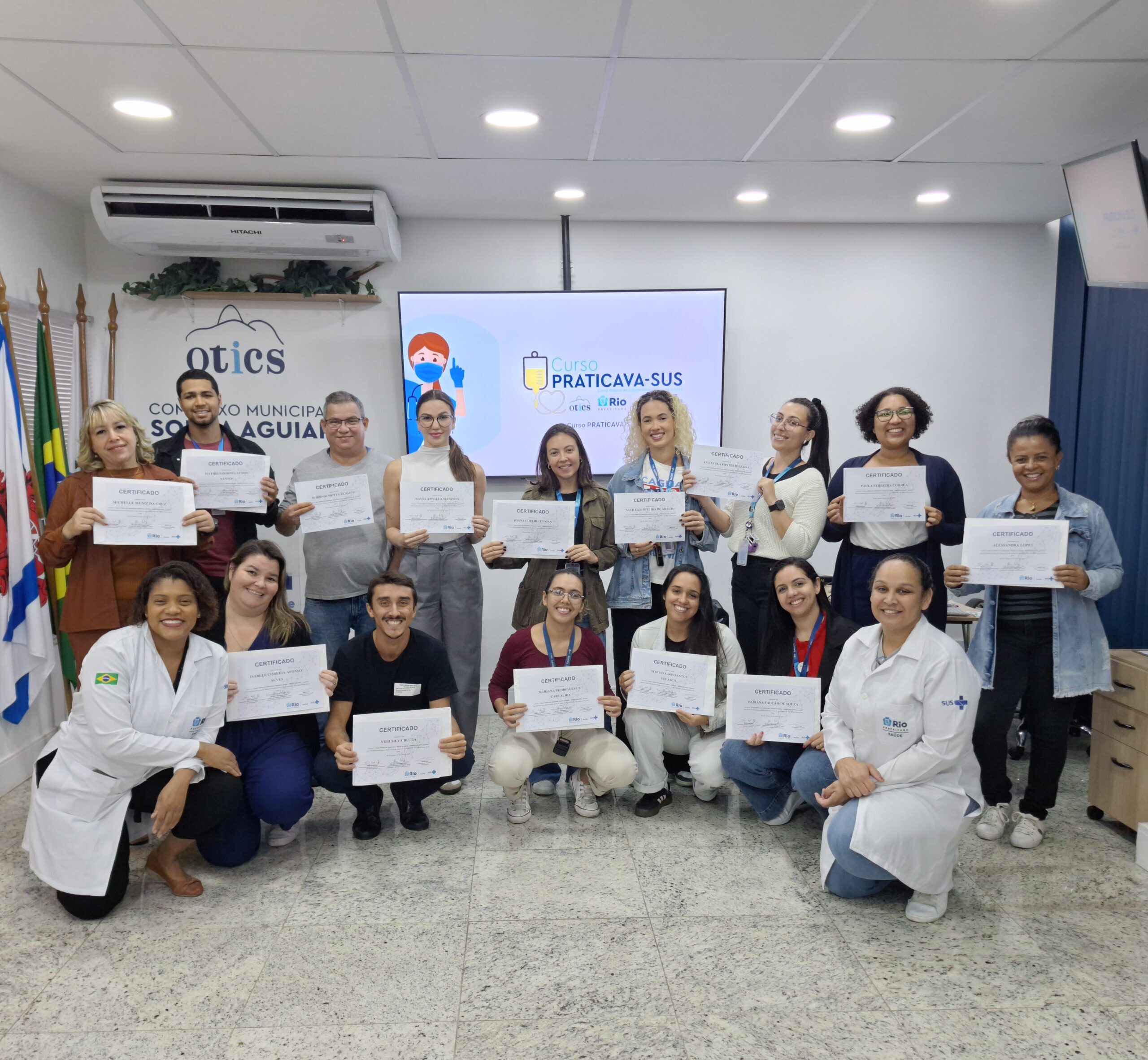 6ª Turma do Curso Prático de Cateterismo Vesical no Adulto (PRATICAVA-SUS) no Hospital Souza Aguiar