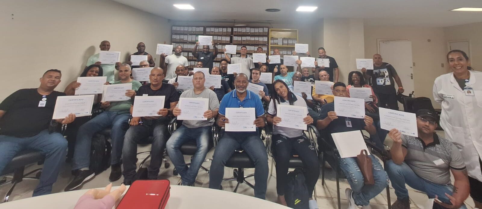 5ª Turma do Curso de Orientações Básicas para Agente de Portaria Acolhedor – OBAPA Acontece no Andaraí