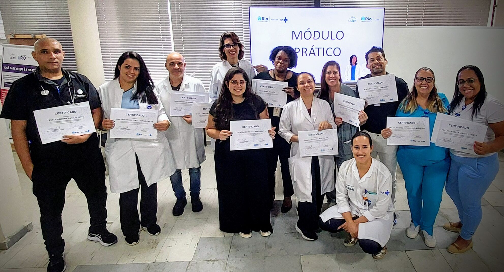 59ª Turma do Curso Suporte Básico à Vida em Emergências no Andaraí