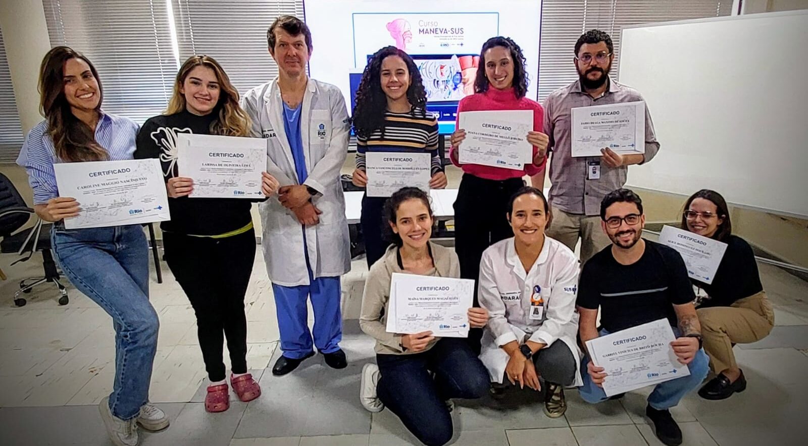 15ª turma do Curso de Manejo de Vias Aéreas, incluindo as de difícil acesso realizada na Estação OTICS-Rio Andaraí