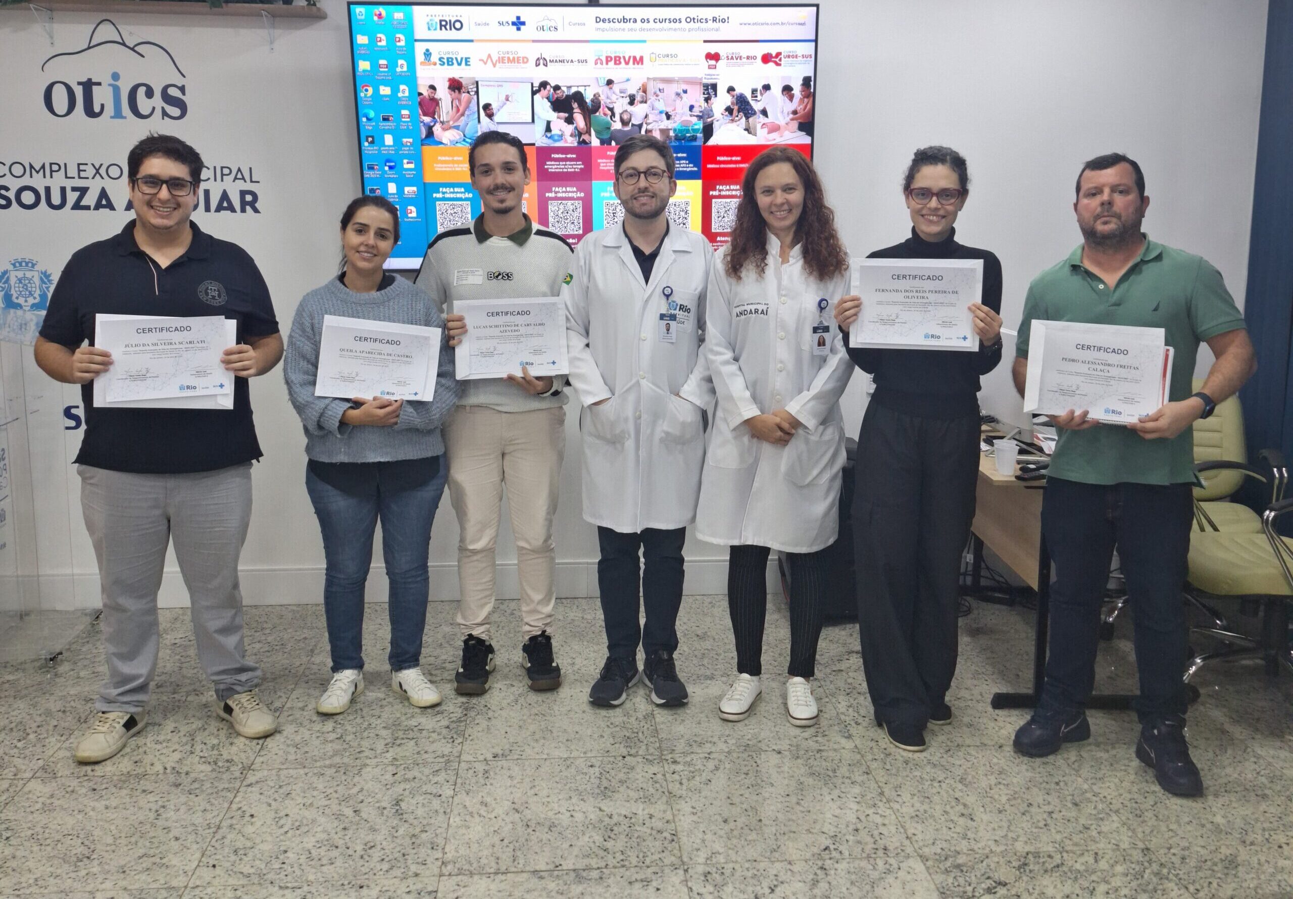 28ª turma do SAVE-RIO aconteceu no Hospital Municipal Souza Aguiar