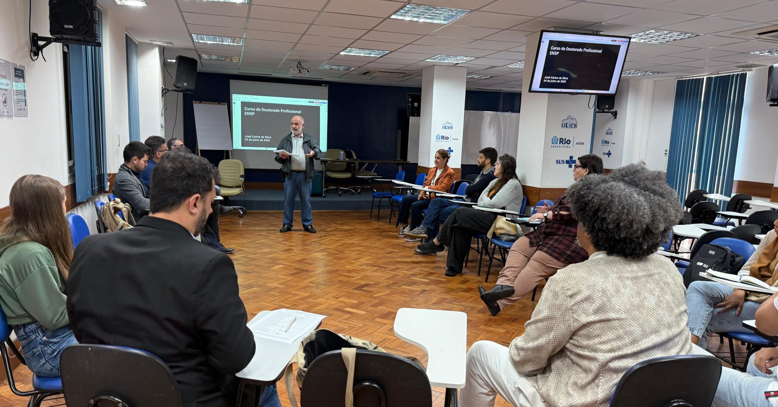 Aula DPAPS: Continuação ao Módulo Tópicos Especiais em Saúde e Seminário de Acompanhamento de Projeto