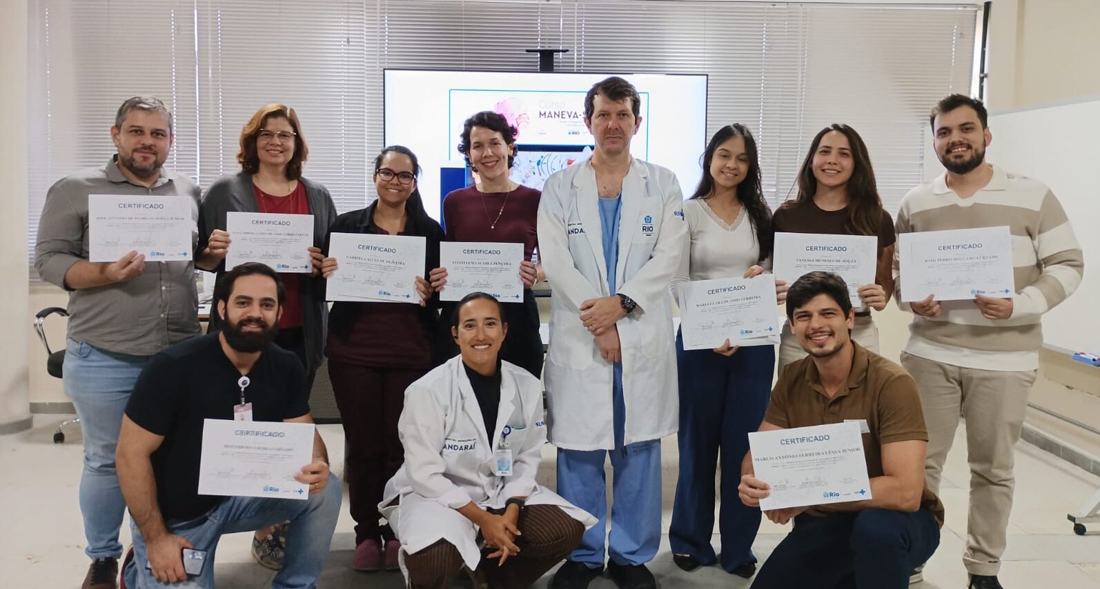18ª turma do Curso de Manejo de Vias Aéreas, incluindo as de difícil acesso realizada na Estação OTICS-Rio Andaraí