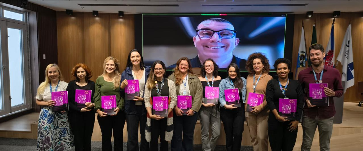 Recepção dos alunos da 2ª Turma do Doutorado Profissional em Atenção Primária à Saúde (perfil SMS/RJ)