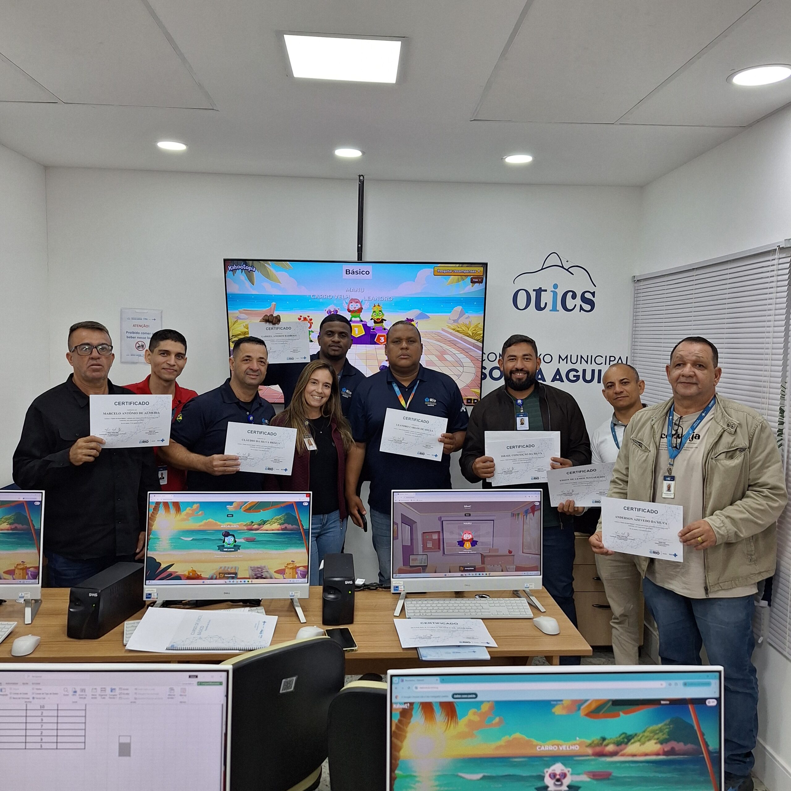 3ª Turma de Excel Básico no Hospital Municipal Souza Aguiar