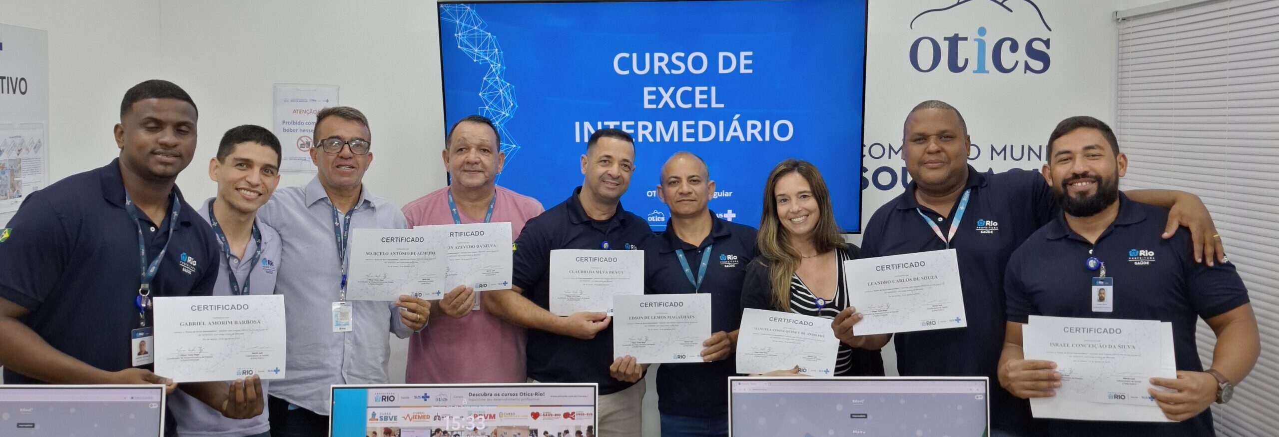 2ª turma de Excel Intermediário de 2025 no Hospital Municipal Souza Aguiar