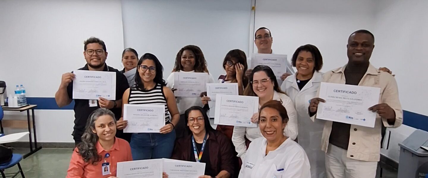 10ª Turma do Curso Prático de Cateterismo Vesical no Adulto (PRATICAVA-SUS) no Hospital Souza Aguiar