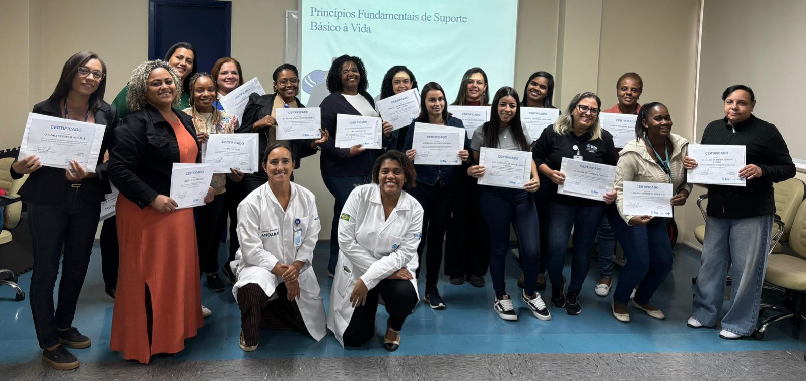 13ª turma do Curso De Orientações Básicas Para Recepcionistas – OBAR