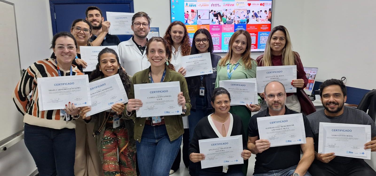 30ª turma do SAVE-RIO aconteceu no INSTITUTO MUNICIPAL PHILIPPE PINEL