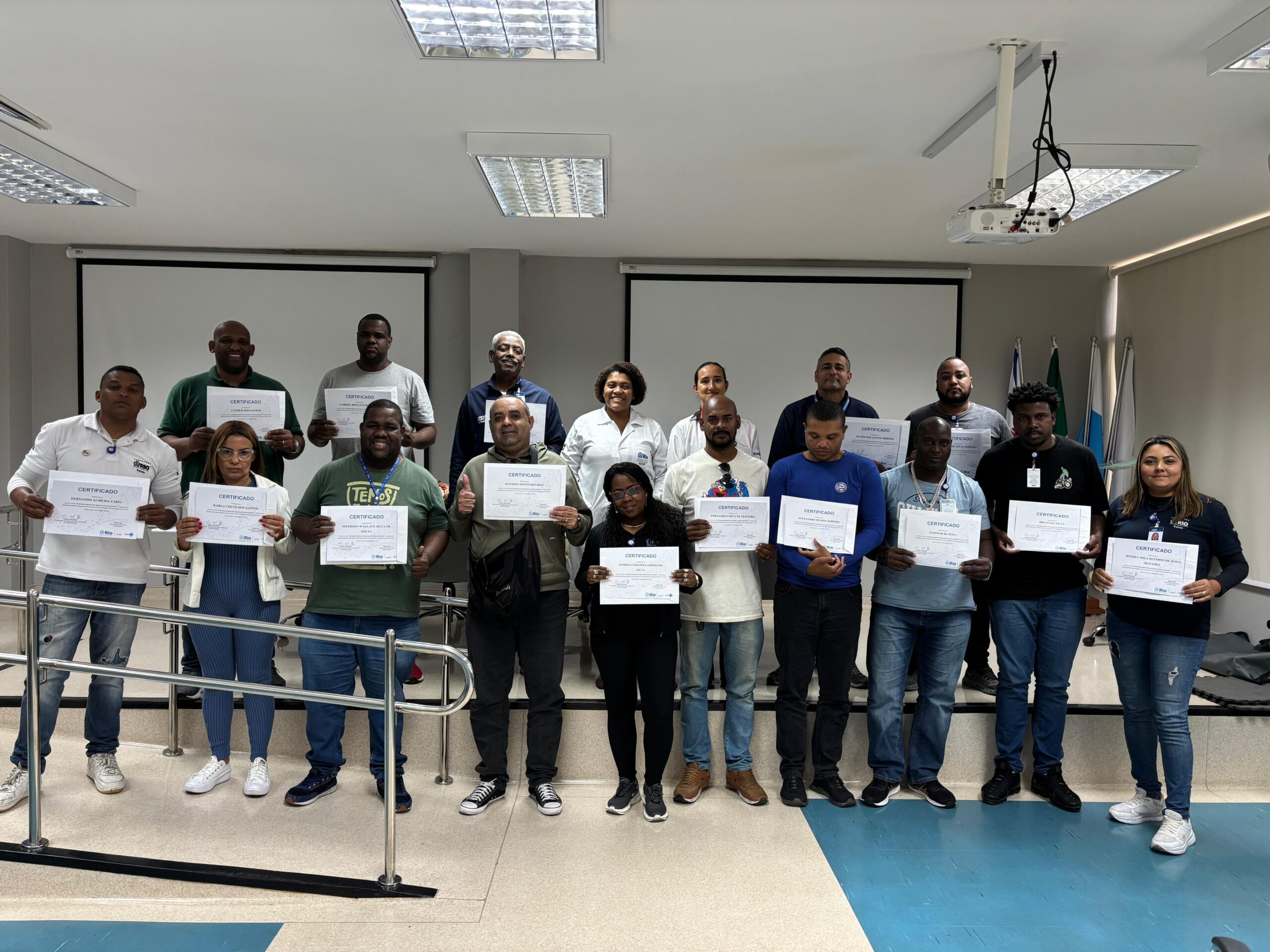 14ª Turma do Curso de Orientações Básicas para Agente de Portaria Acolhedor – OBAPA no IMPP