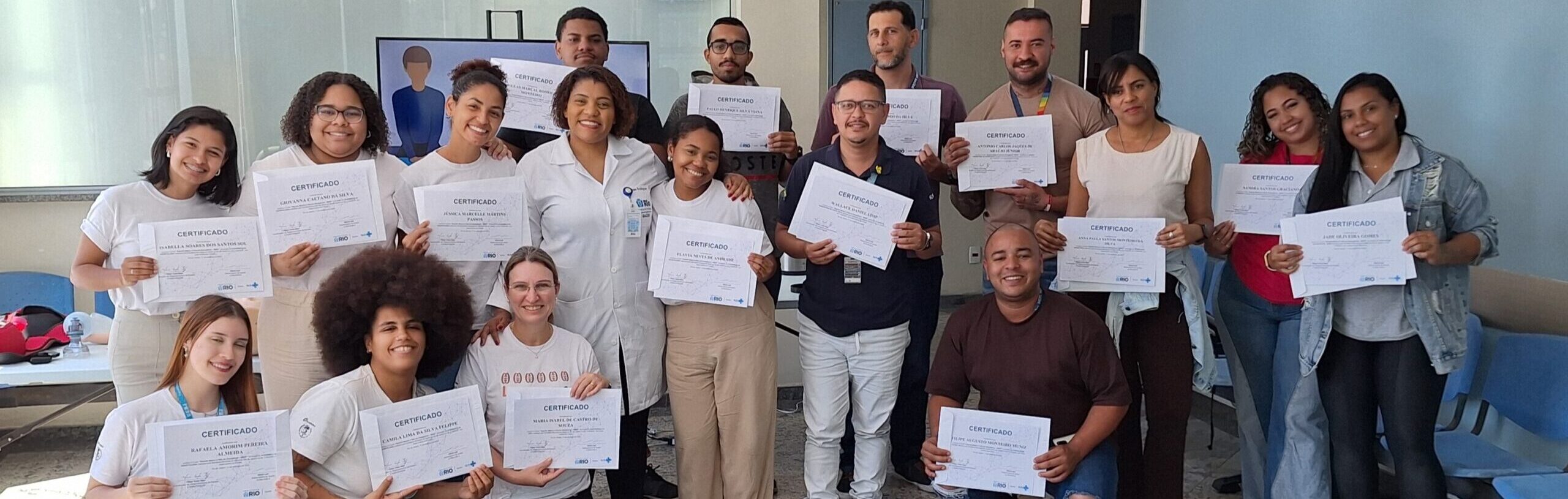 Novo espaço Otics na Maternidade do Souza Aguiar recebe a 81ª turma do SBVE