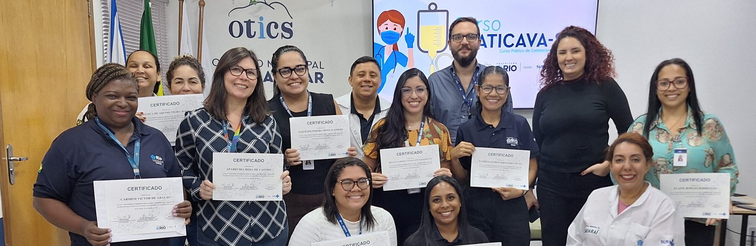 12ª Turma do Curso Prático de Cateterismo Vesical no Adulto (PRATICAVA-SUS) no Hospital Souza Aguiar