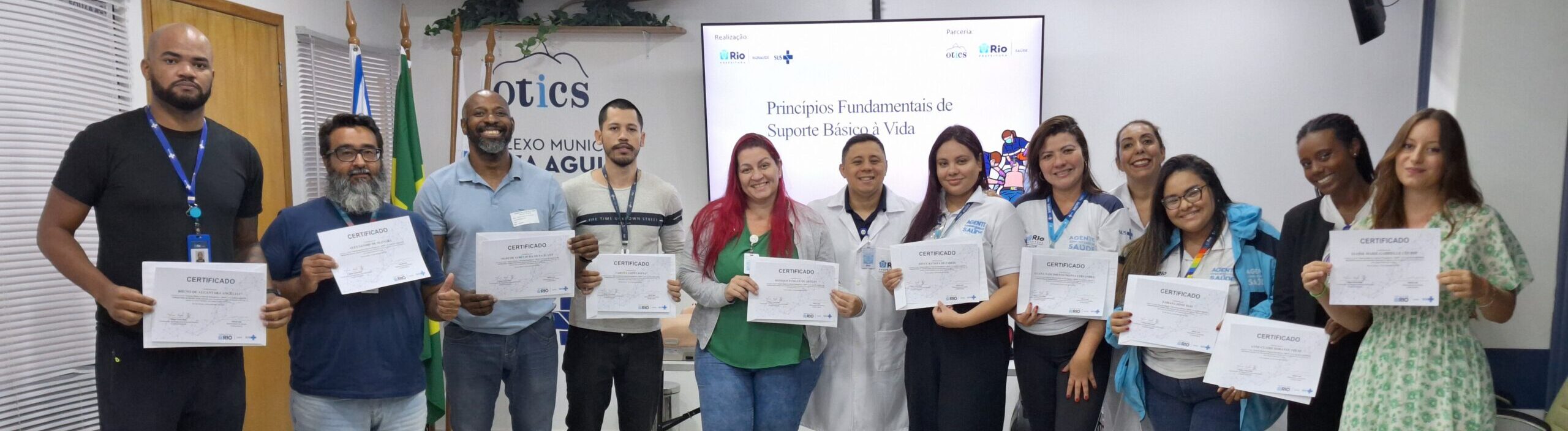 78ª Turma do Curso de Suporte Básico à Vida em Emergências no Souza Aguiar