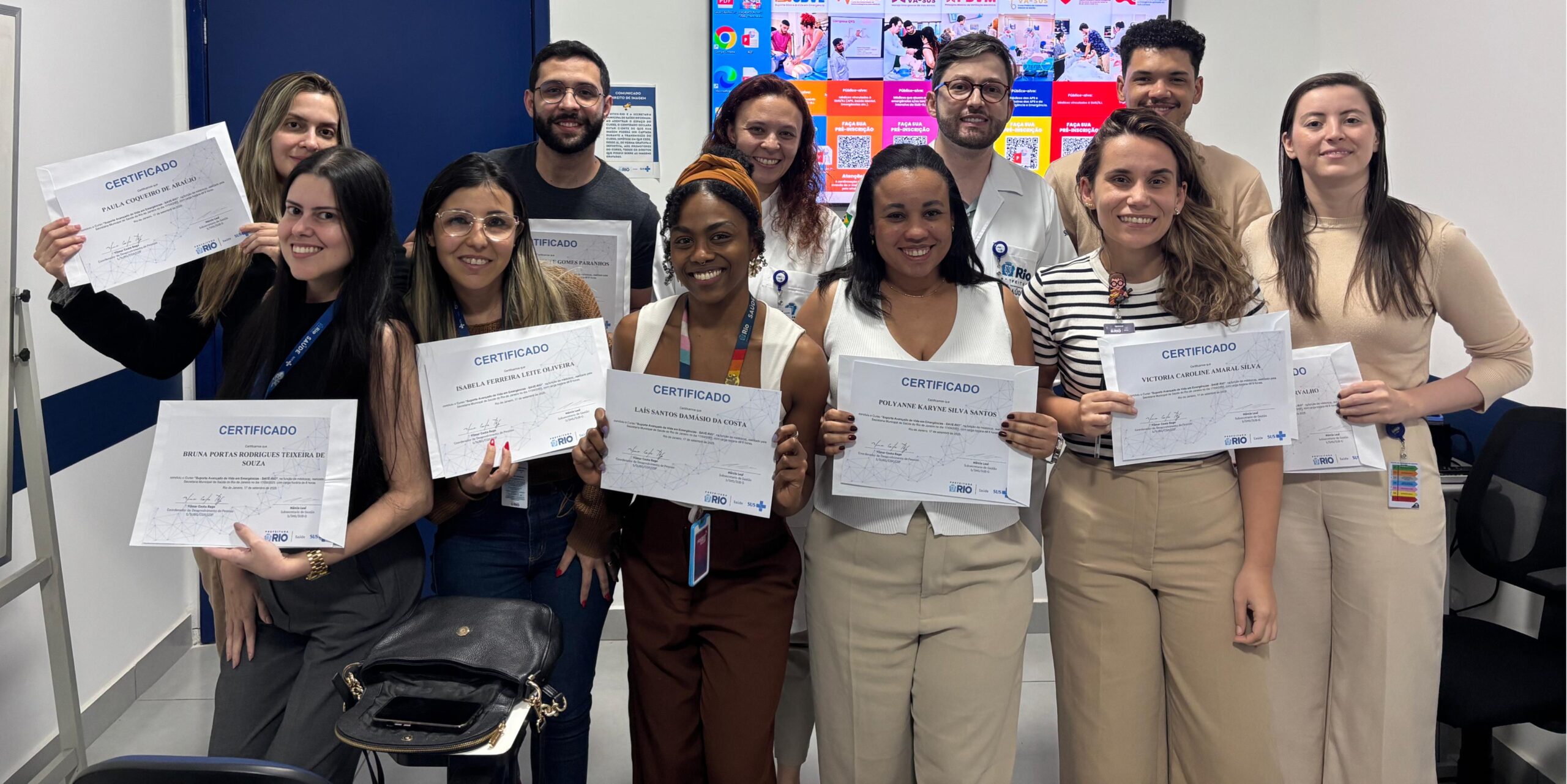 36ª turma do SAVE-RIO aconteceu no INSTITUTO MUNICIPAL PHILIPPE PINEL