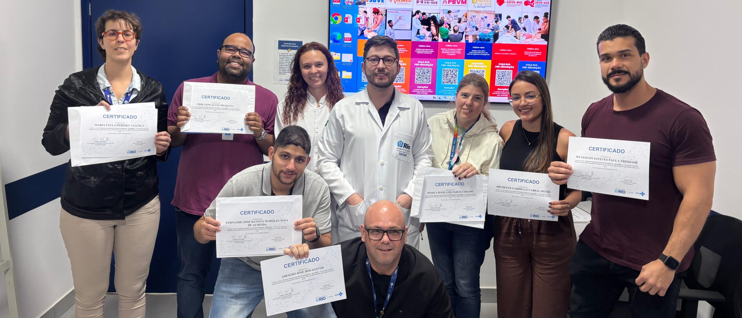 37ª turma do SAVE-RIO aconteceu no INSTITUTO MUNICIPAL PHILIPPE PINEL