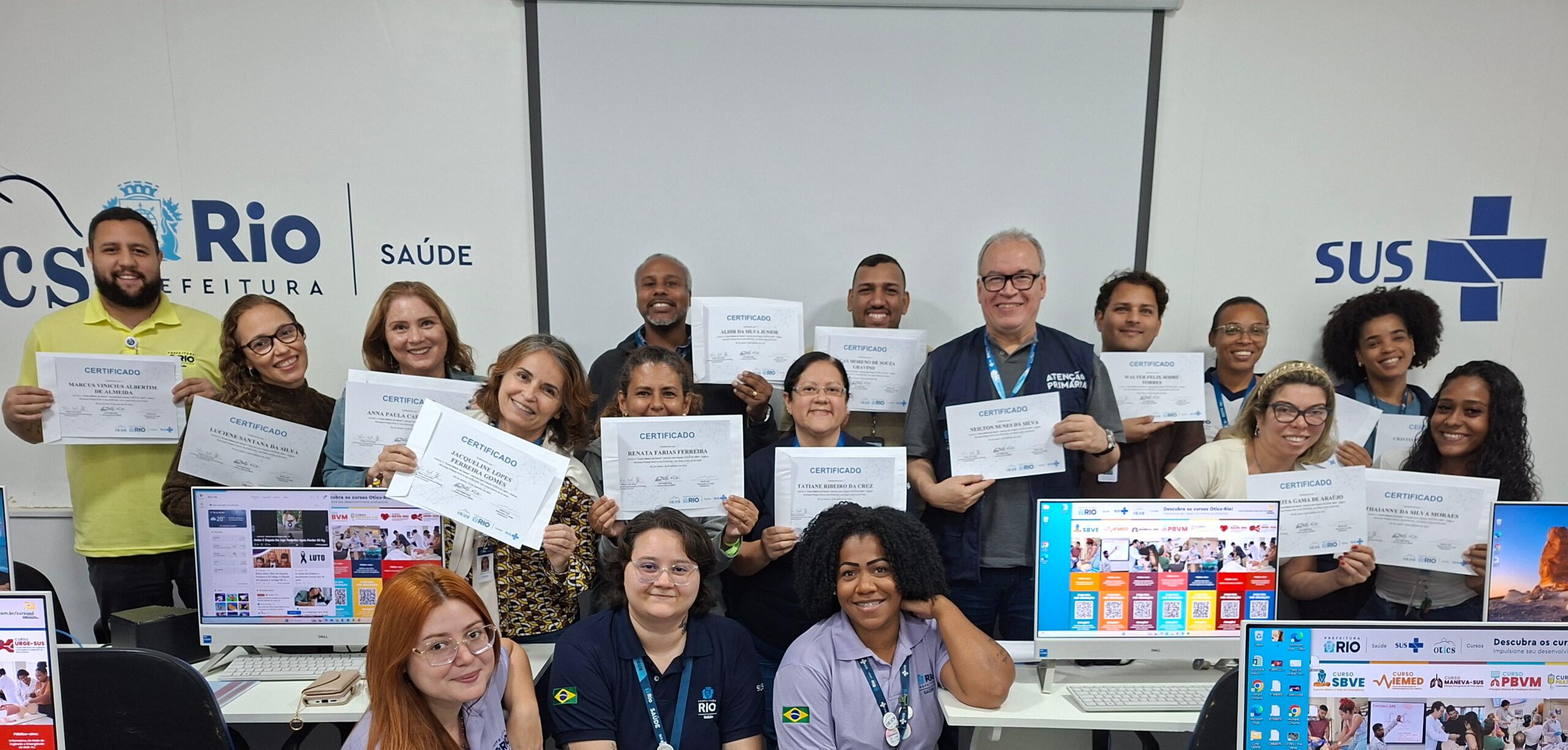 11ª turma de 2025 do Curso Básico de Canva da Secretaria Municipal de Saúde/OTICS-Rio no IMPP