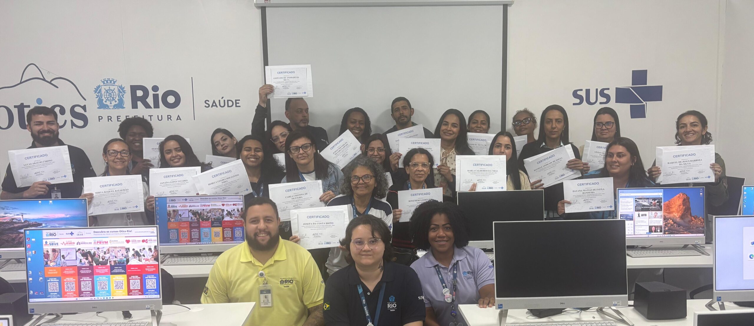 12ª turma de 2025 do Curso Básico de Canva da Secretaria Municipal de Saúde/OTICS-Rio no IMPP