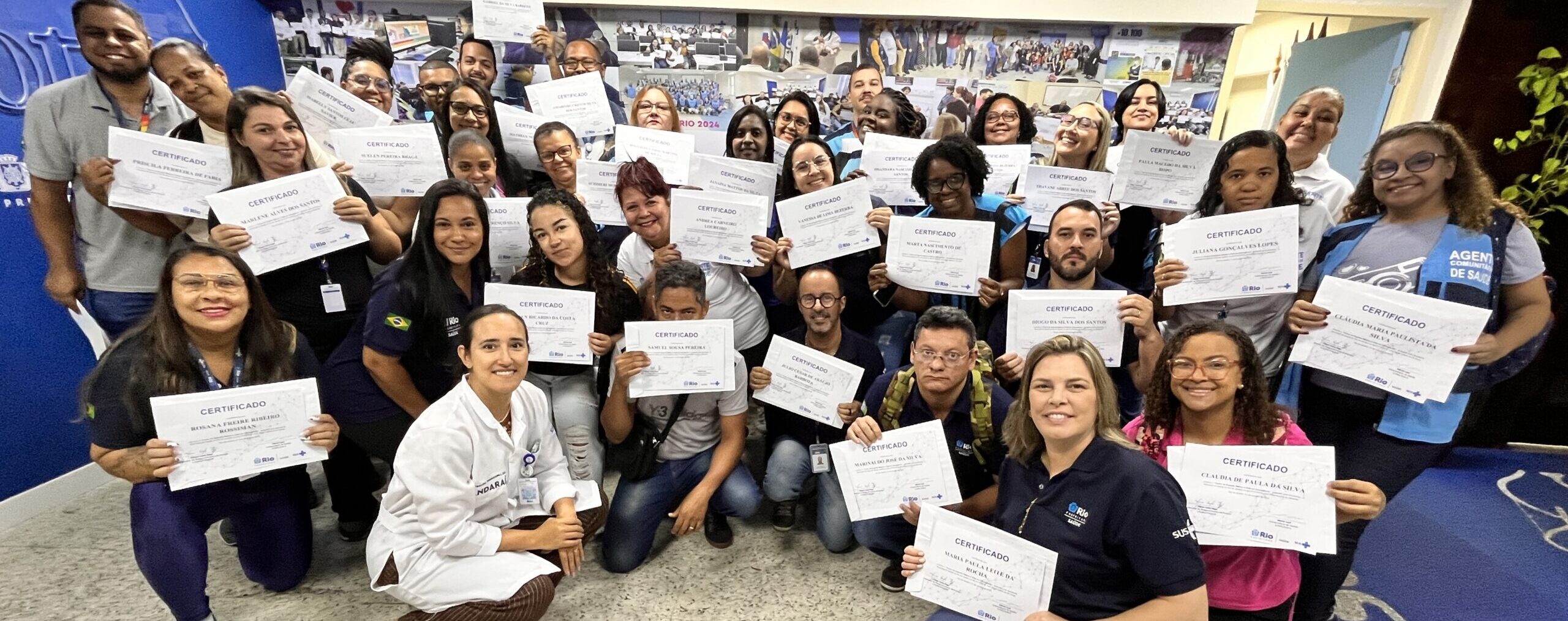88ª Turma do Curso de Suporte Básico à Vida em Emergências na OTICS-Rio PARN