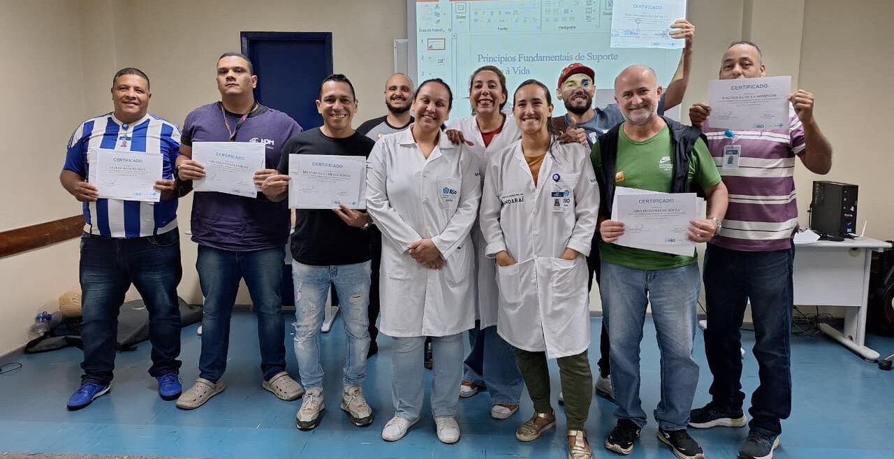 10ª turma do Curso de “Orientações Básicas para Maqueiros” (OBAMA) no IMPP