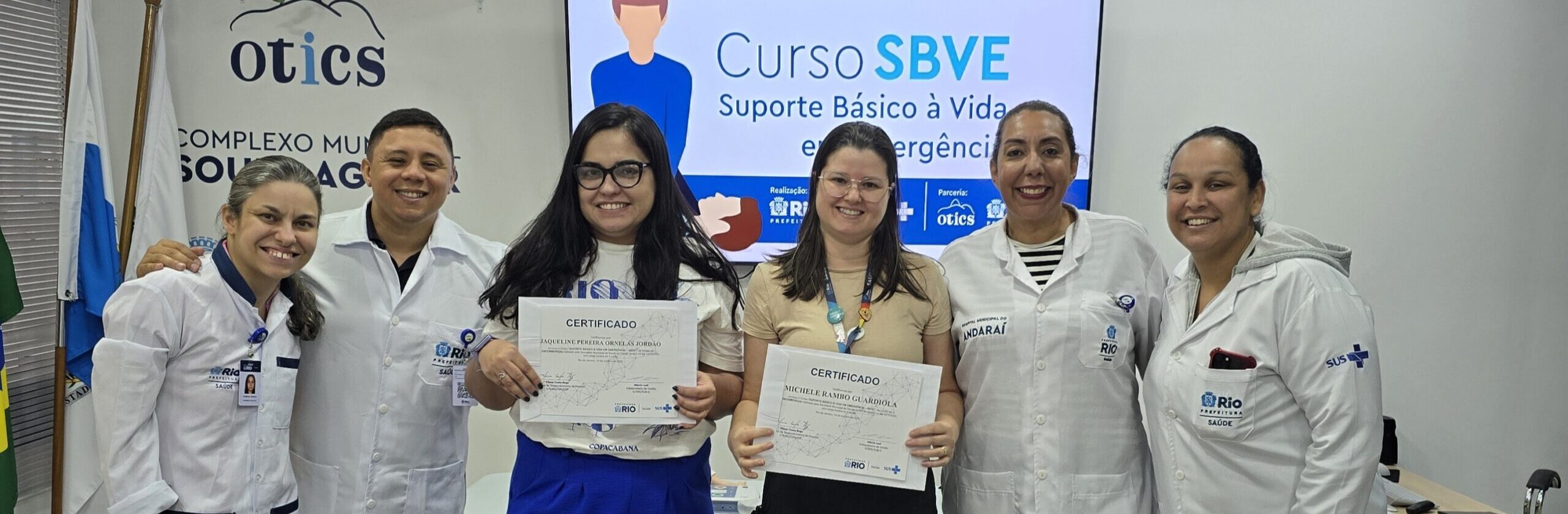 92ª Turma do Curso de Suporte Básico à Vida em Emergências no Souza Aguiar
