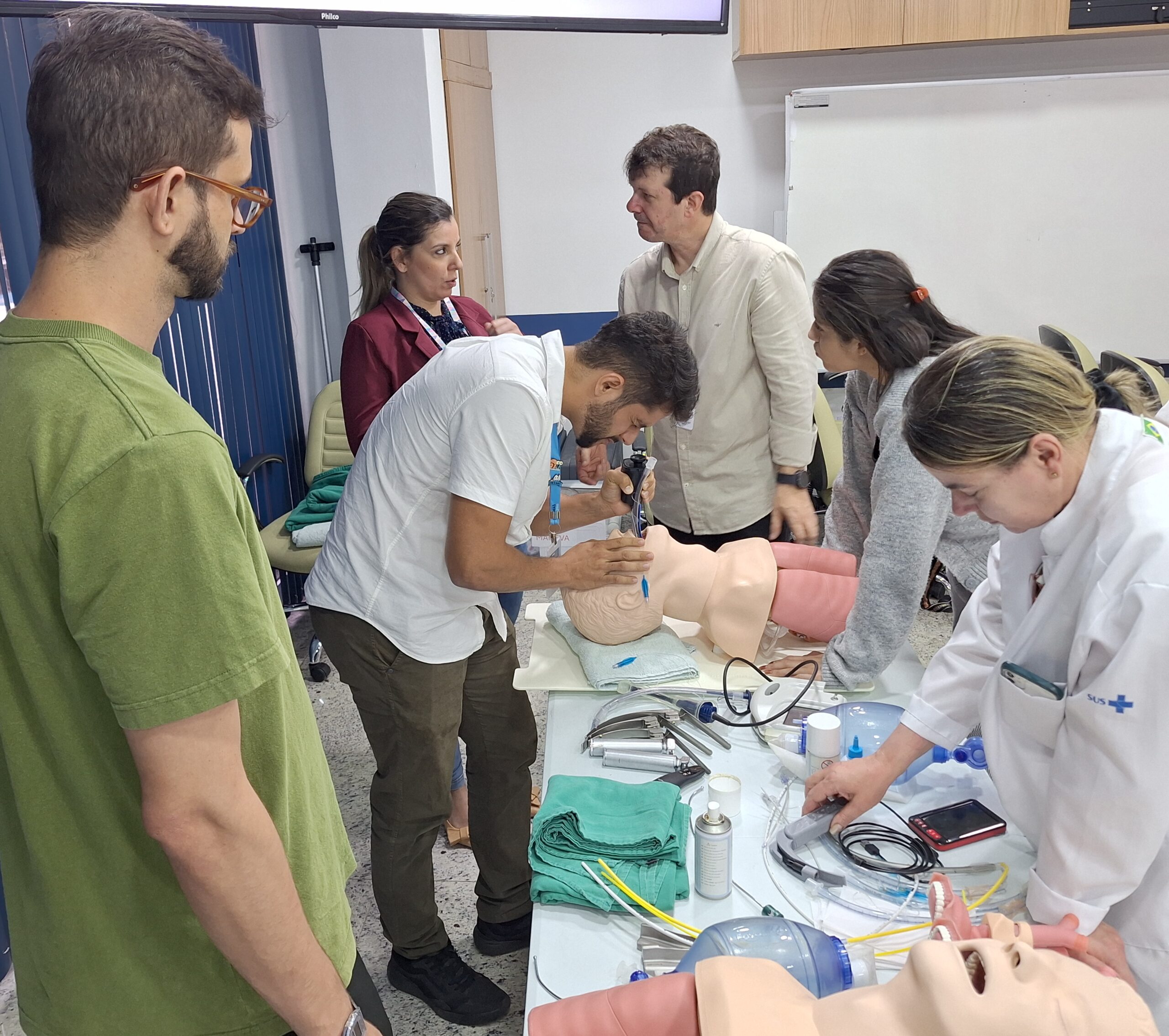 28ª Turma do Curso de Manejo de Vias Aéreas, incluindo as de difícil acesso realizada na Estação OTICS-Rio Souza Aguiar