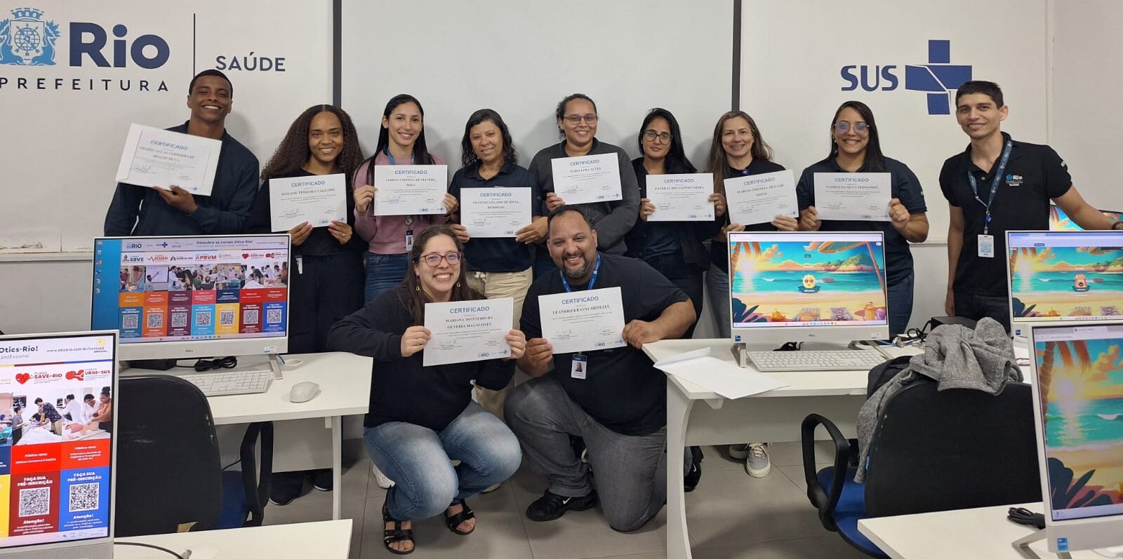 7ª Turma de Excel Básico no Instituto Municipal Philippe Pinel