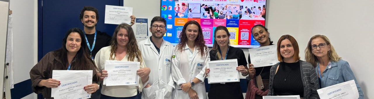 44ª turma do SAVE-RIO aconteceu no Instituto Municipal Philippe Pinel