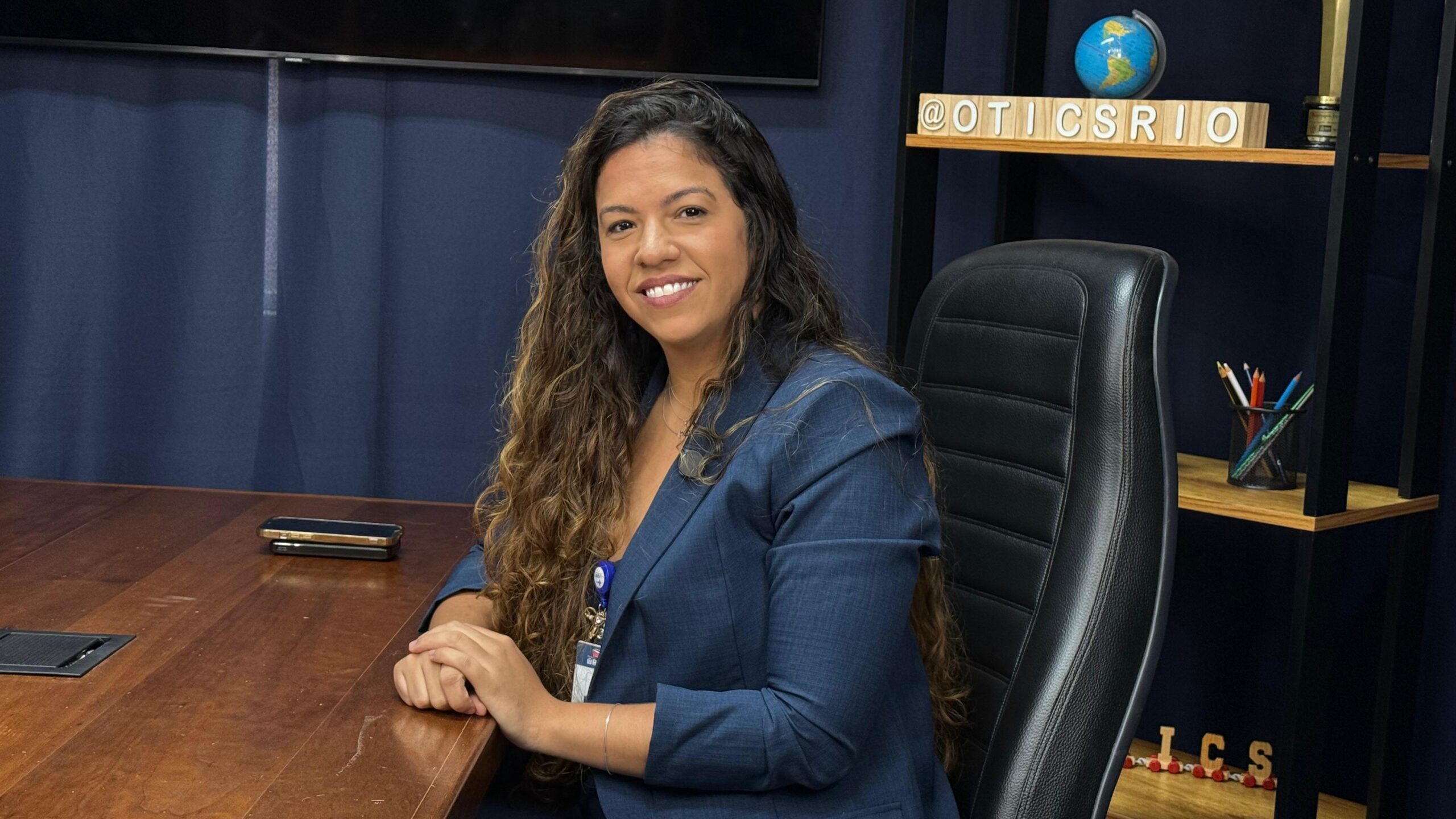 Gravação de vídeo para o Curso OBA-MÃE