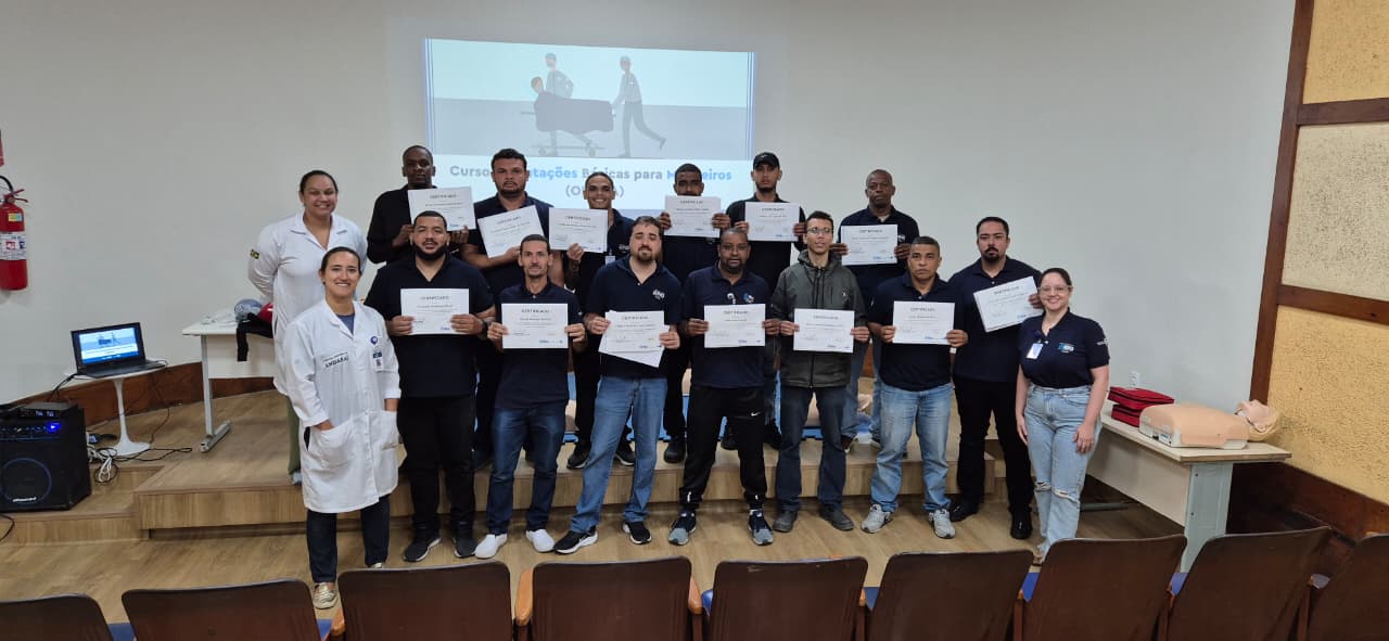 12ª turma do Curso de Orientações Básicas para Maqueiros (OBAMA)