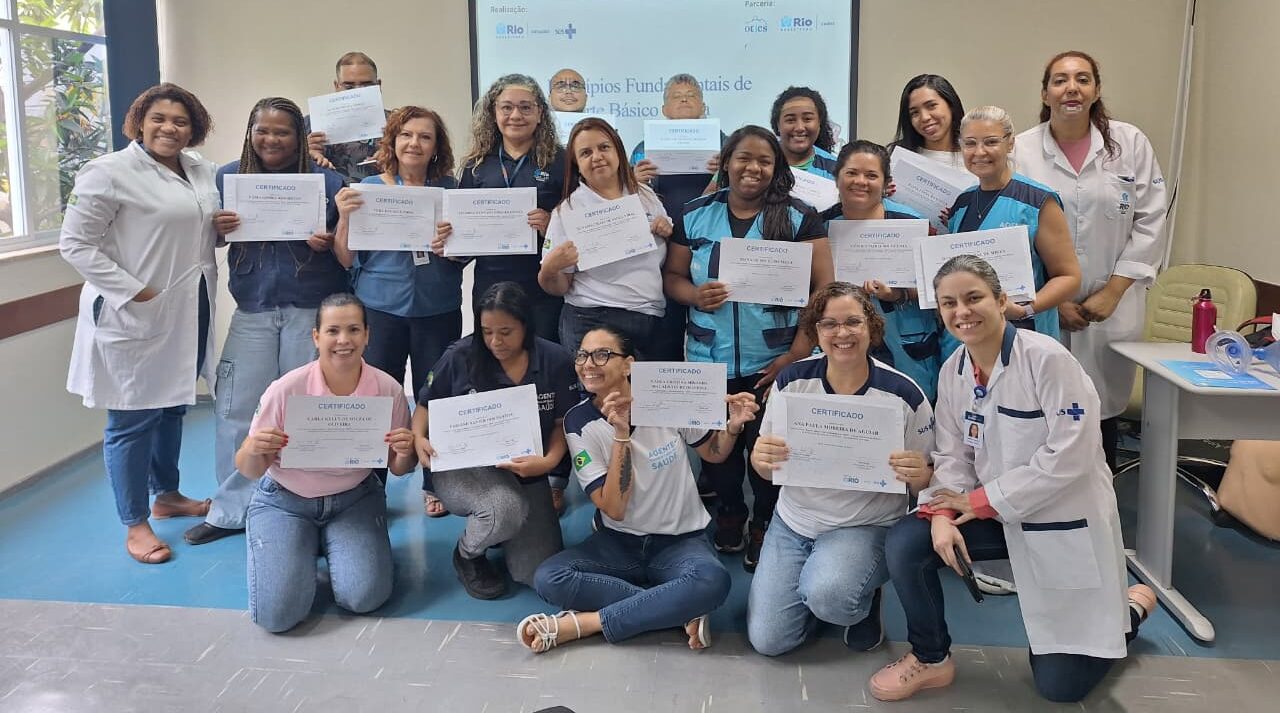 98ª Turma do Curso de Suporte Básico à Vida em Emergências no IMPP