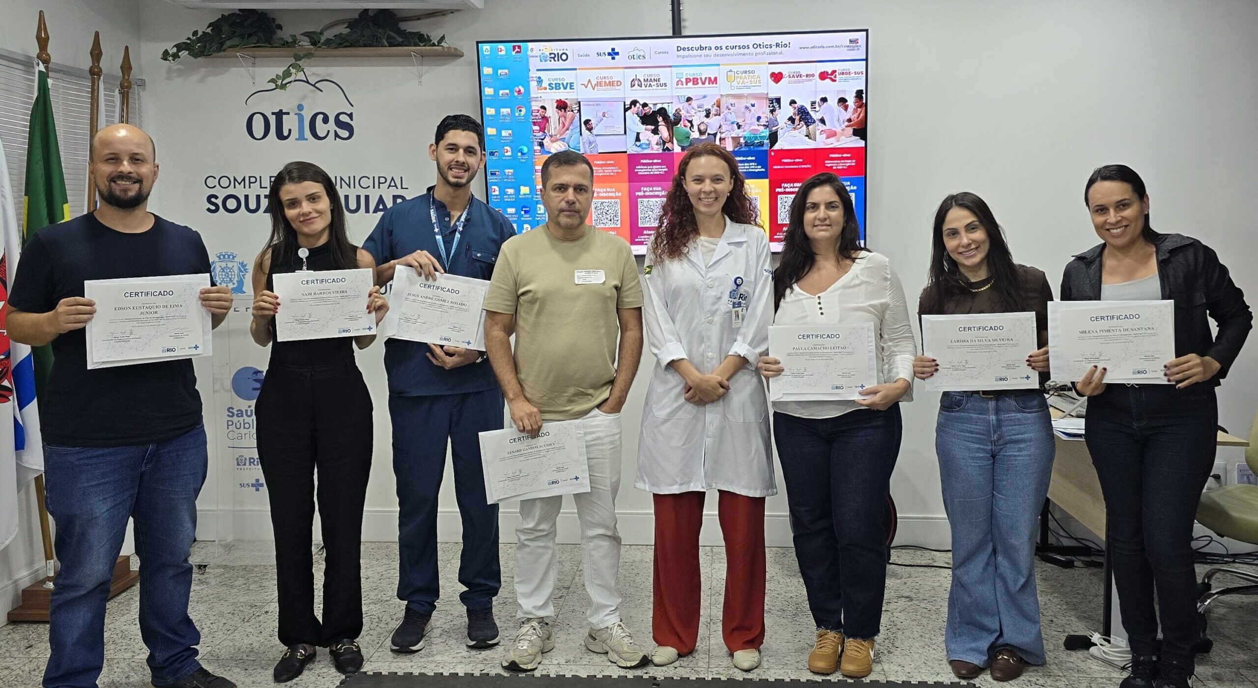 45ª turma do SAVE-RIO Aconteceu no Hospital Municipal Souza Aguiar