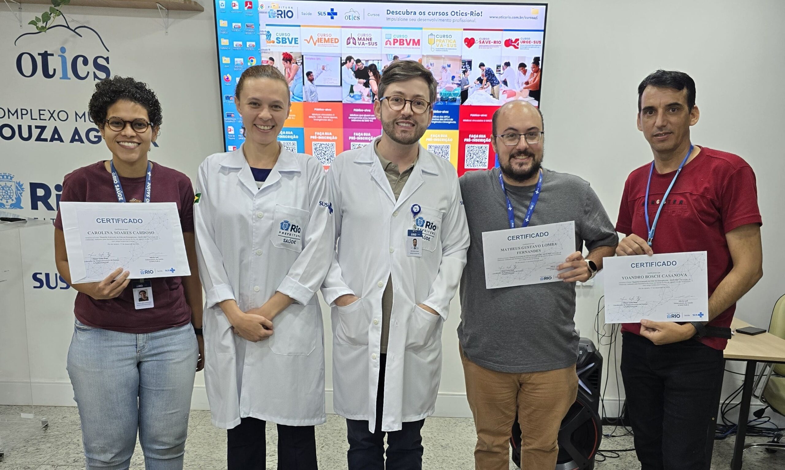 47ª turma do SAVE-RIO Aconteceu no Hospital Municipal Souza Aguiar