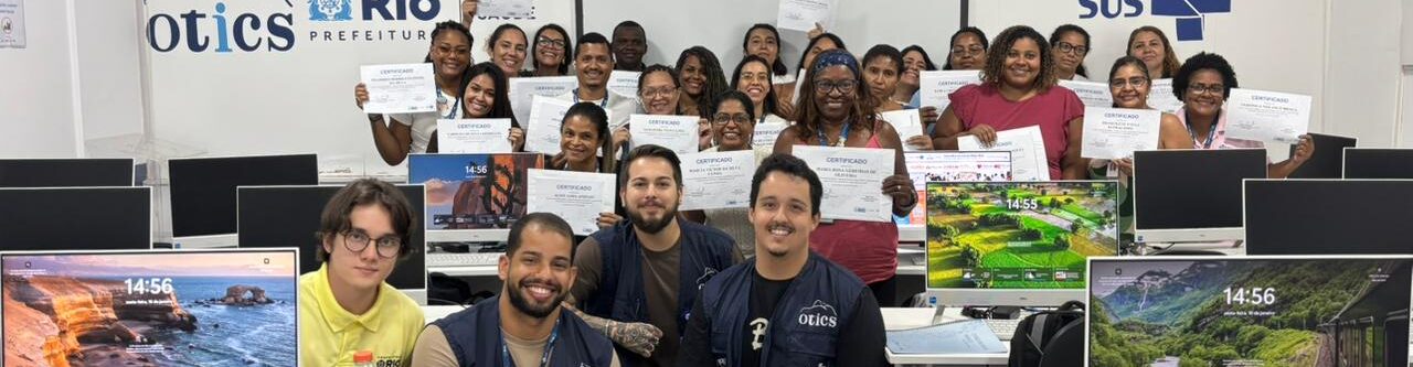 1ª Turma de Excel Básico no Instituto Municipal Philippe Pinel