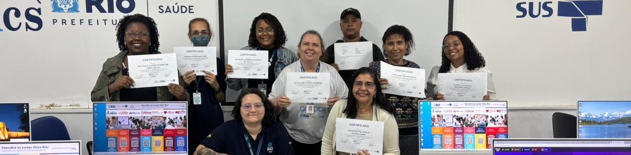 1ª turma de 2026 do Curso Básico de Canva da Secretaria Municipal de Saúde/OTICS-Rio no IMPP