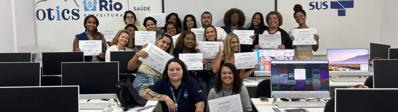 2ª turma de 2026 do Curso Básico de Canva da Secretaria Municipal de Saúde/OTICS-Rio no IMPP
