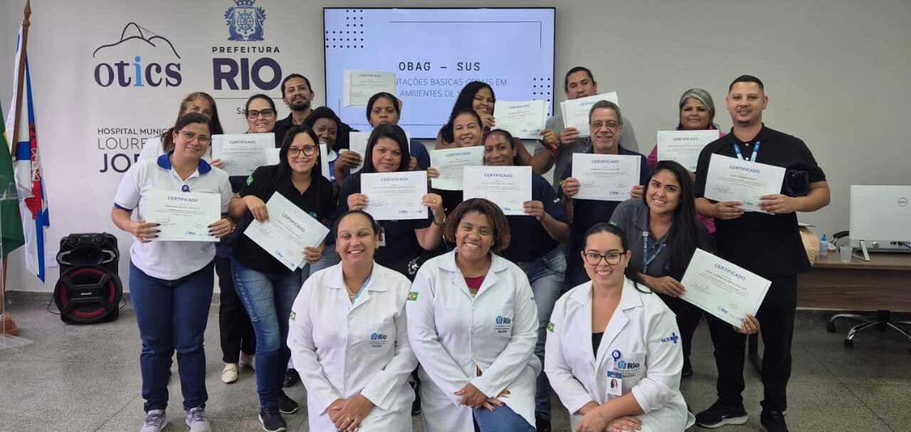 2ª Turma do Curso de Orientações Básicas Gerais em Ambientes de Saúde – OBAG-SUS na OTICS Lourenço Jorge