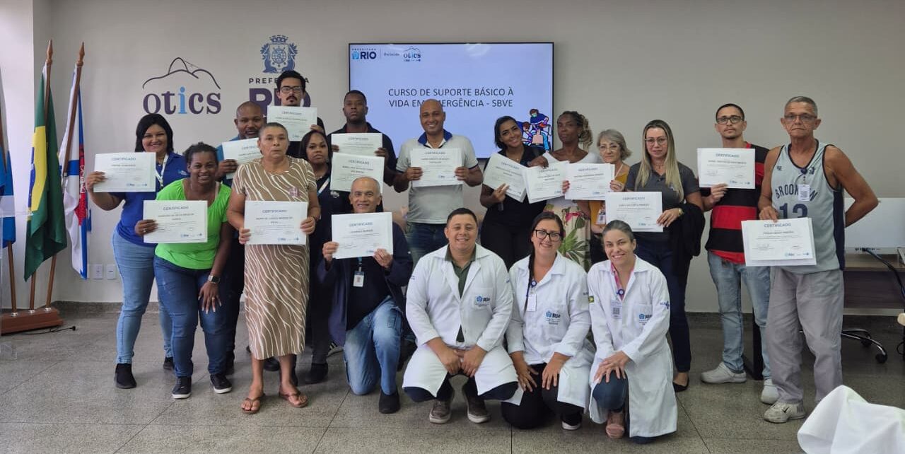4ª Turma do Curso de Orientações Básicas Gerais em Ambientes de Saúde – OBAG-SUS na OTICS Lourenço Jorge