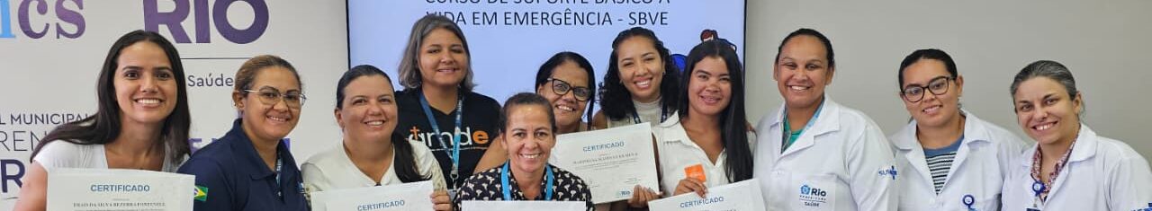 11ª turma do Curso de Suporte Básico à Vida em Emergência (SBVE) na OTICS Lourenço Jorge