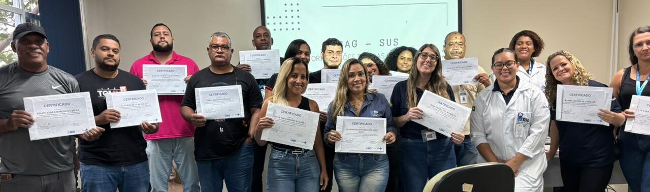 8ª Turma do Curso de Orientações Básicas Gerais em Ambientes de Saúde – OBAG-SUS no IMPP