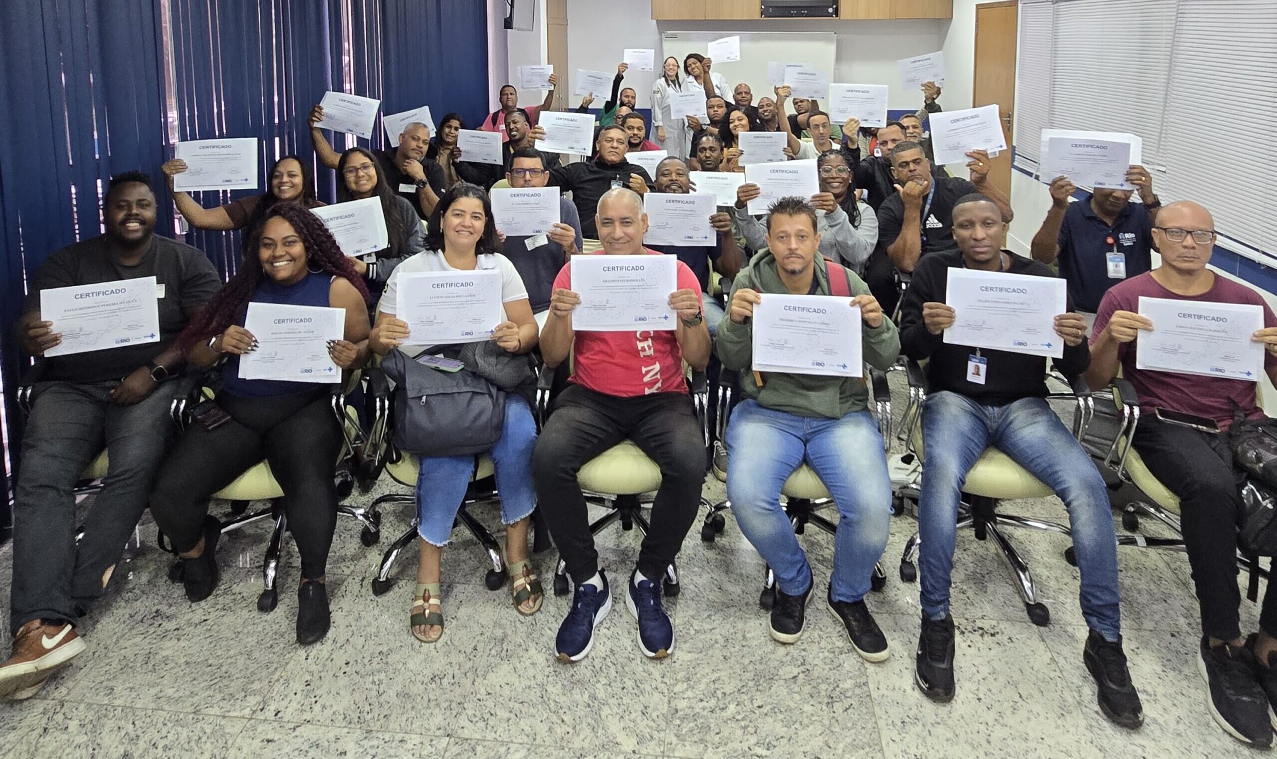 9ª Turma do Curso de Orientações Básicas Gerais em Ambientes de Saúde – OBAG-SUS na OTICS- Souza Aguiar