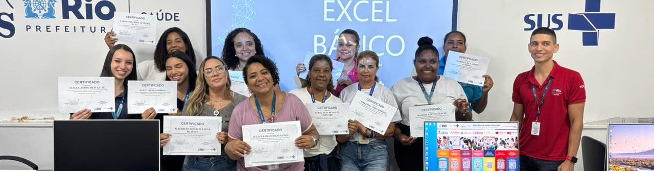 2ª Turma de Excel Básico no Instituto Municipal Philippe Pinel