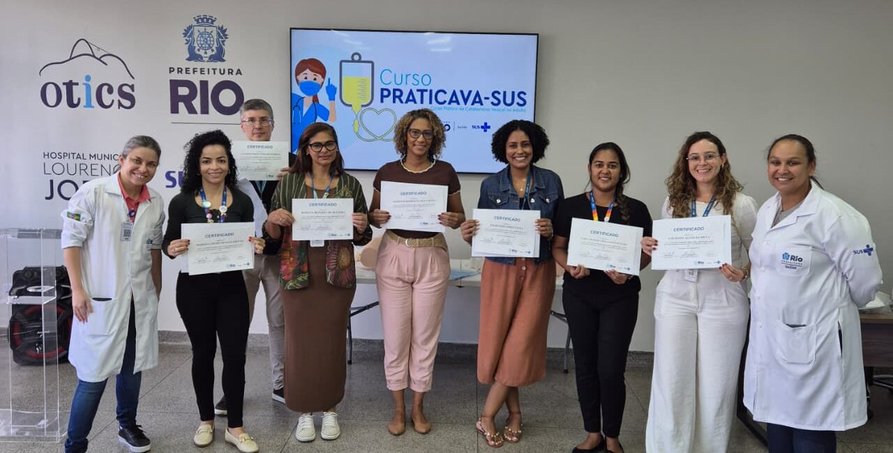 2ª Turma do Curso Prático de Cateterismo Vesical no Adulto (PRATICAVA-SUS) na OTICS Lourenço Jorge