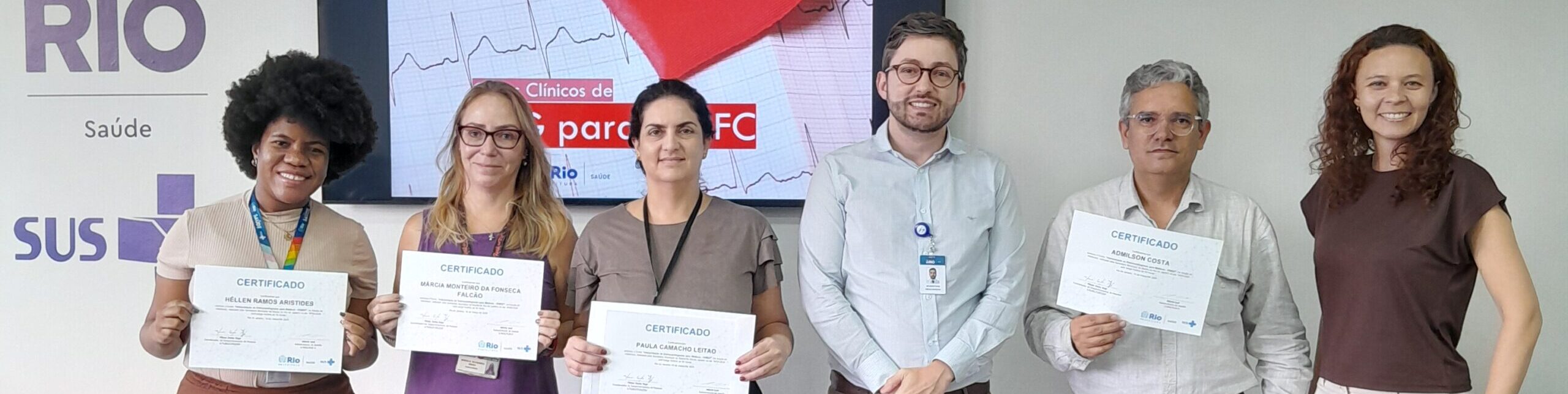 5ª Turma de 2026 Do Curso IEMED Da Secretaria Municipal De Saúde na OTICS Lourenço Jorge