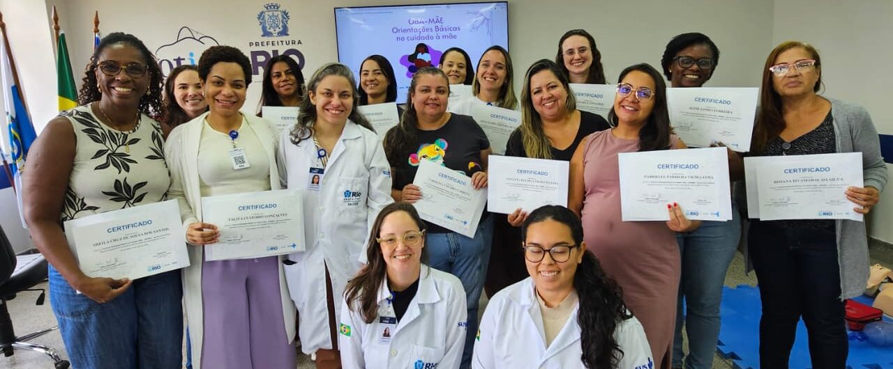 6ª Turma do Curso de Orientações Básicas no Cuidado à Mãe (OBA-Mãe) na OTICS Lourenço Jorge