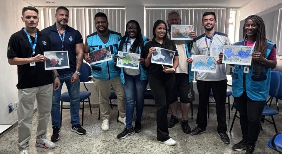 Oficina de Territorialização no Centro Municipal de Saúde Necker Pinto.