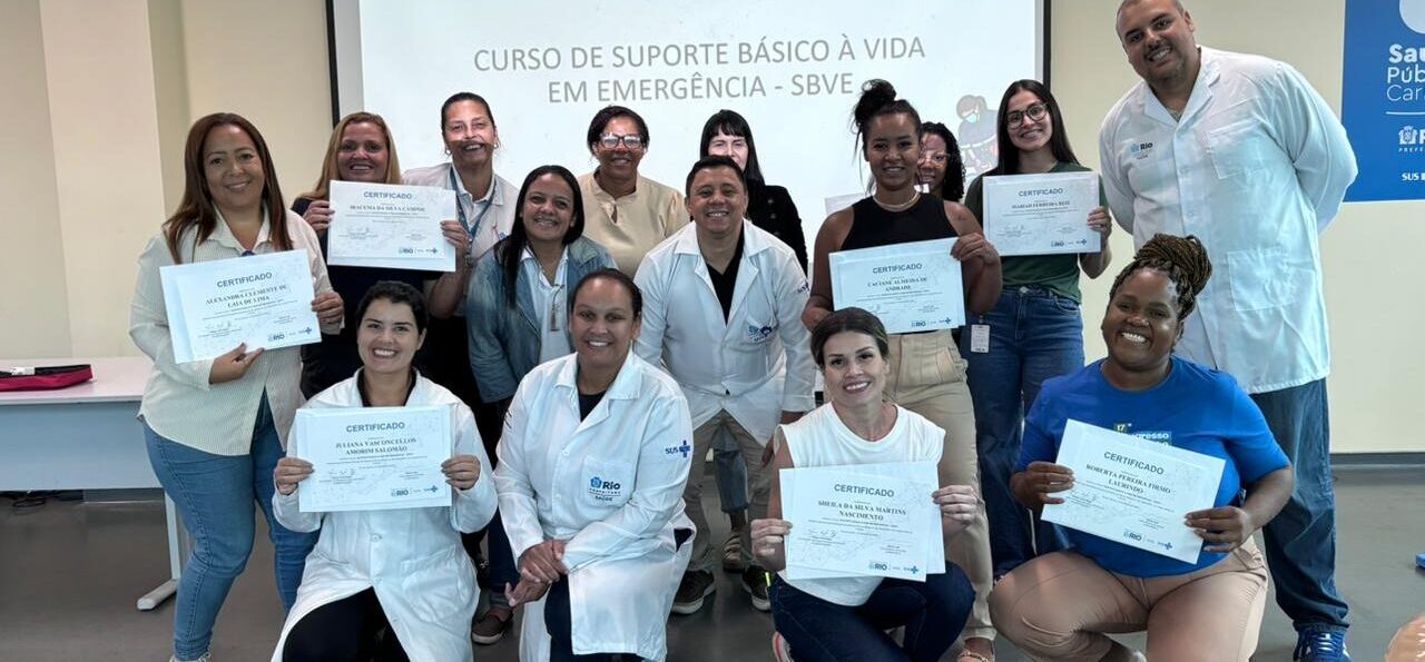 29ª Turma do Curso de Suporte Básico à Vida em Emergência (SBVE) na OTICS Evandro Freire.