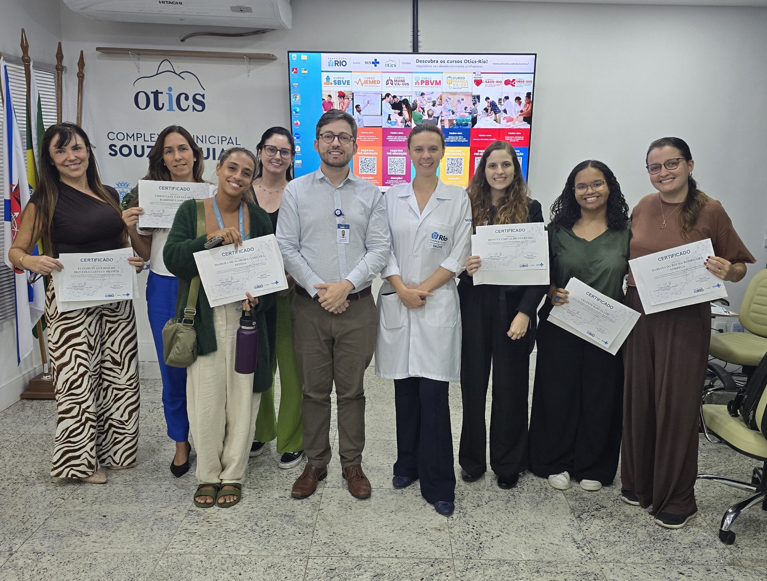 7ª Turma do SAVE-RIO Aconteceu no Hospital Municipal Souza Aguiar