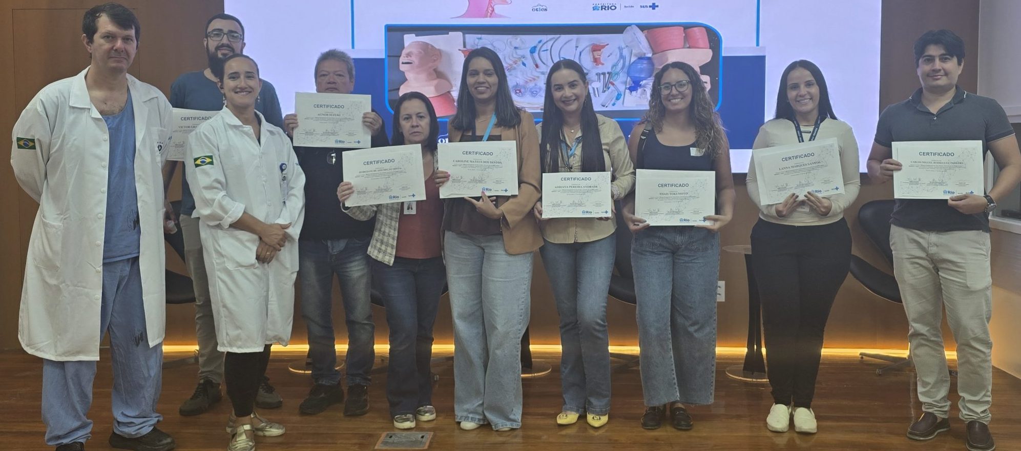 11ª Turma do MANEVA na OTICS-Rio Andaraí