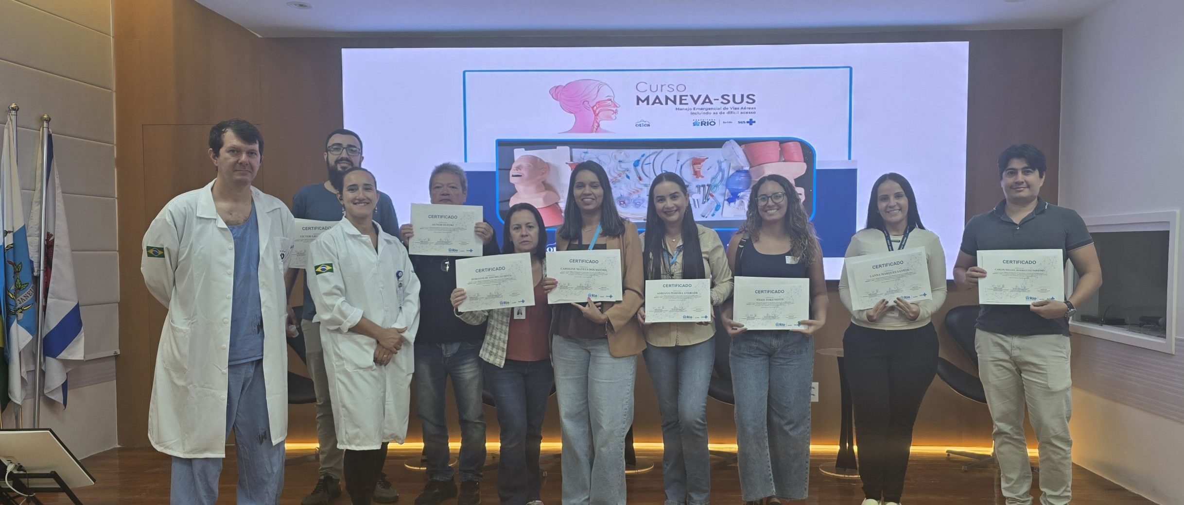 11ª Turma do MANEVA na OTICS-Rio Andaraí